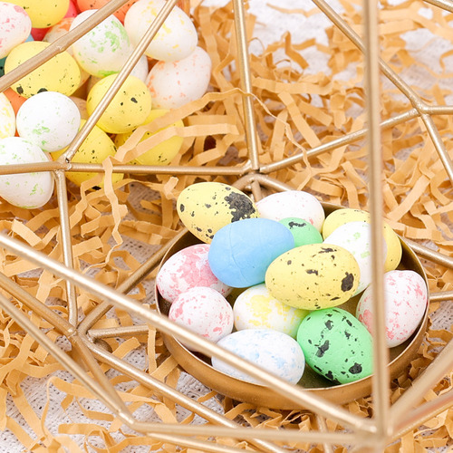 Huevos De Pascua, Huevos Multicolores, Para Decoración De Fi