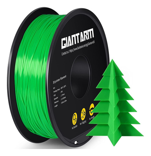 Filamento Para Impresora 3d Giantarm, Filamento Pla Verde, C