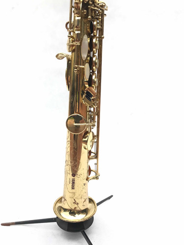 Saxo Soprano Yamaha Yss61 Logo Morado (Usado)
