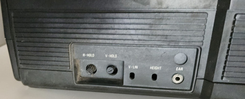 Tv Con Radio Sanyo 5-t510r Objeto De Colección, Funcionando! (Usado)