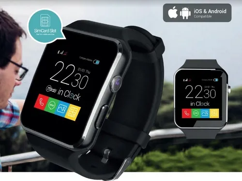 Reloj Smartwatch Mlab In Clock 2 Ipx6 Pasos C mara 8922 Cuotas