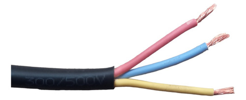 Cordon Electrico  3 X 1,5mm Cable De Cobre 10 Metros