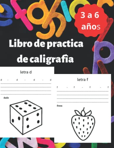 Libro De Practica De Caligrafia - Escritura A Mano Del A-b-c