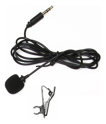 Micrófono Boya BY-LM4 Pro para cámara réflex digital y celular, negro, con funda