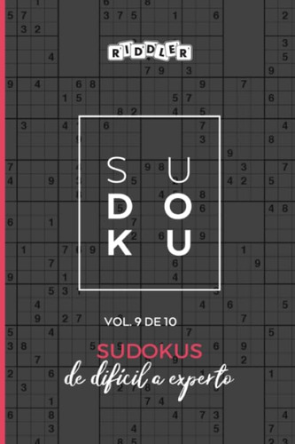 Libro: Sudokus Difícil A Experto (vol. 9 10) (spanish E