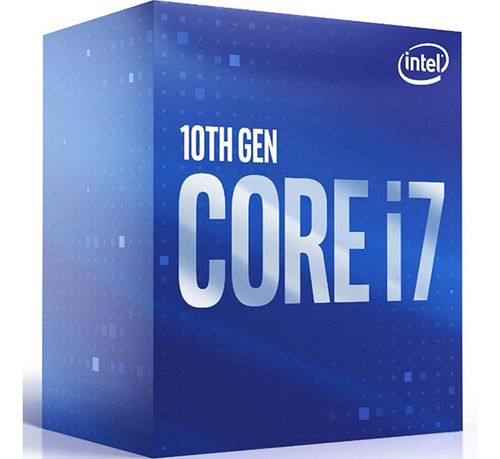 Procesador gamer Intel Core i7-10700 BX8070110700  de 8 núcleos y  4.8GHz de frecuencia con gráfica integrada