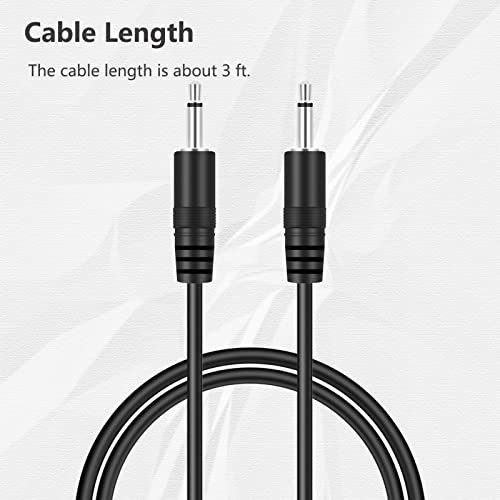 Cable De Audio Bolvek 3ft 3.5mm Macho A 3.5mm Macho - 2 Pack