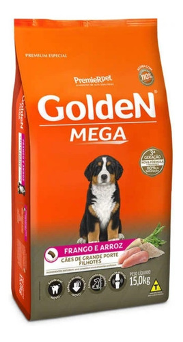 Premier Golden Premium Especial Formula Mega Filhotes 15 Kg