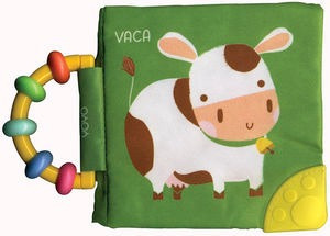 Libro Rattle Soft. Vaca Original