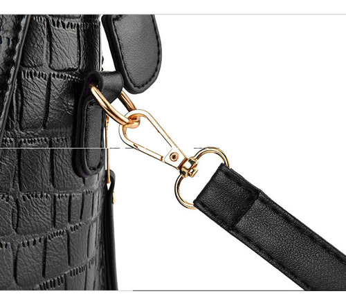 Bolso De Mano Con Cocodrilo Para Mujer, Con Borlas