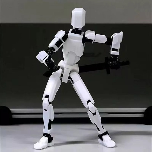 Figura Acción Impresa En 3d T13