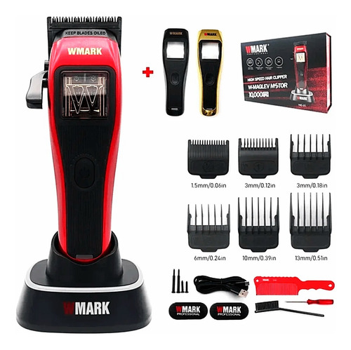 Wmark Maquina Cortadora De Pelo Inalambrica Ng-x1 3c
