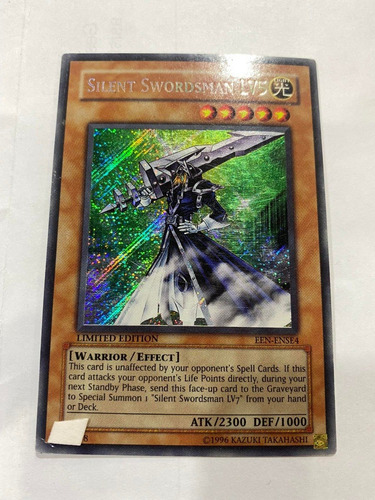 Silent Swordsman Lv5 Secret Yugioh