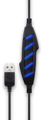 Audífonos Headset Con Cable Usb | Negro / Aluratek