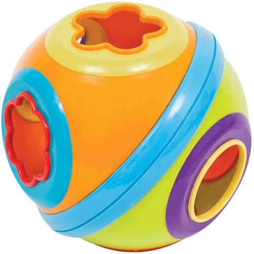 Imagem 4 de 4 de Bola Formas De Encaixe Baby Da Buba