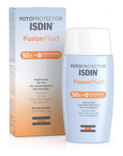 Fotoprotector Fusion Fluid 50spf 50ml Isdin
