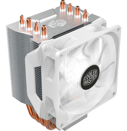 Disipador De Procesador Cooler Master Hyper H410r White Led Blanco