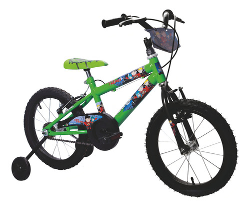 Bicicleta Freedom Hero R16 tamanho do uadro 16" - verde