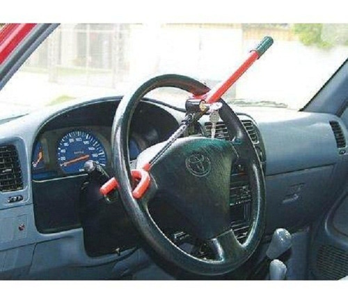 Imagen 4 de 4 de Seguro Antirrobo - Bloqueo De Timón. Carro - Auto Candado