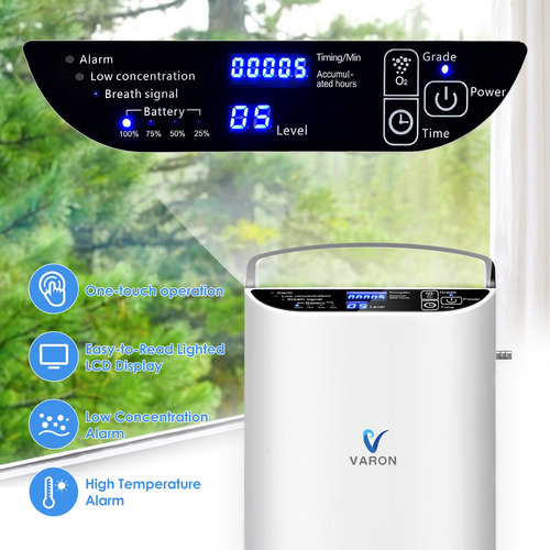 Varón Oxy Generador Recargable Portatil
