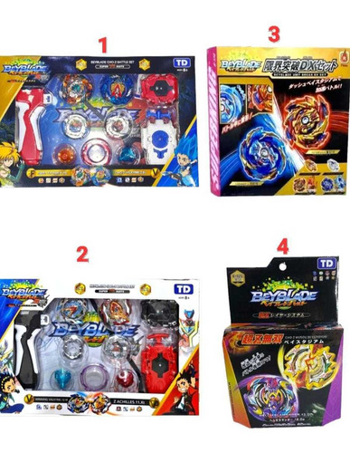 Beyblade Bley Bley Bleyblade X2 + Lanzador 