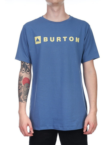 Remera Manga Corta Burton Vaultain Horizontal