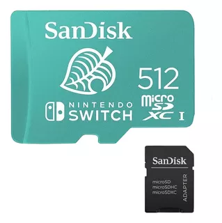Memory Stick Micro Sd De 512g Para Nintendo Switch 4k 100 Mb