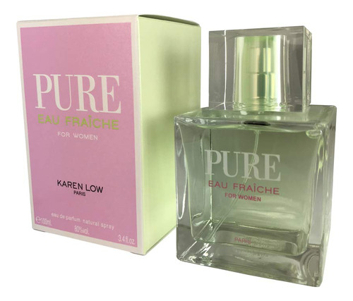 Karen Low Pure Fraiche Para Mujer Eau De Parfum Spray, 3.4 O