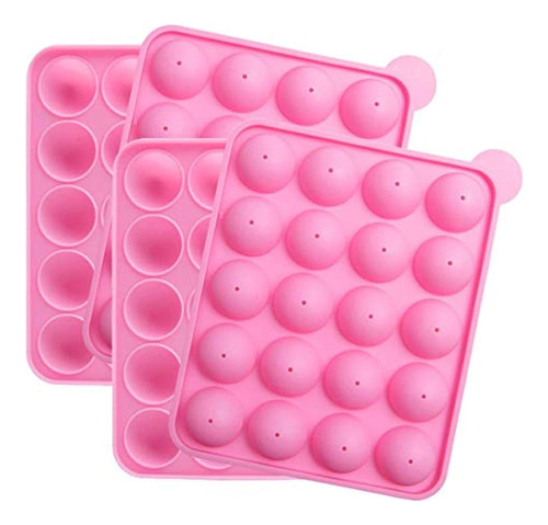 Tosnail 2 Pack De 20cavity Cake Pop Cake Molde Ideal Para Ca