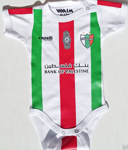 Body (pilucho) Club Deportivo Palestino. Regalo Bebé