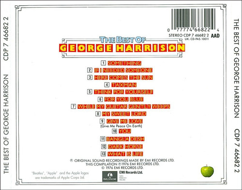 George Harrison The Best Of CD