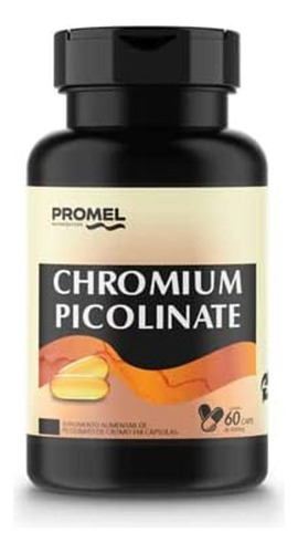 Picolinato Cromo 60 Cápsulas 300 Mg Chromium Picolinate