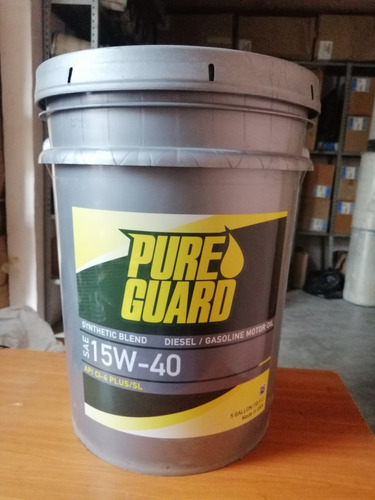 Aceite 15w40 Ci-4 Plus Semi-sintetico Pure Guard