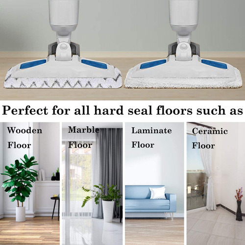10 Pack Replacement Steam Mop Pads For Bissell Powerfresh St