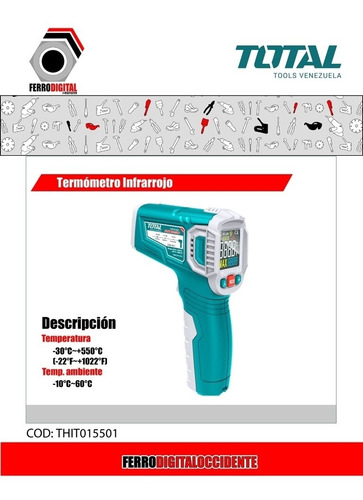 Imagen 2 de 4 de Termometro Infrarrojo