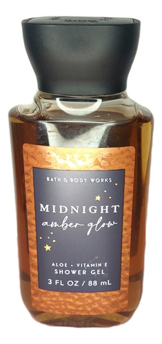 Midnight Amber Glow Mini Shower Gel Bath & Body Works 88ml