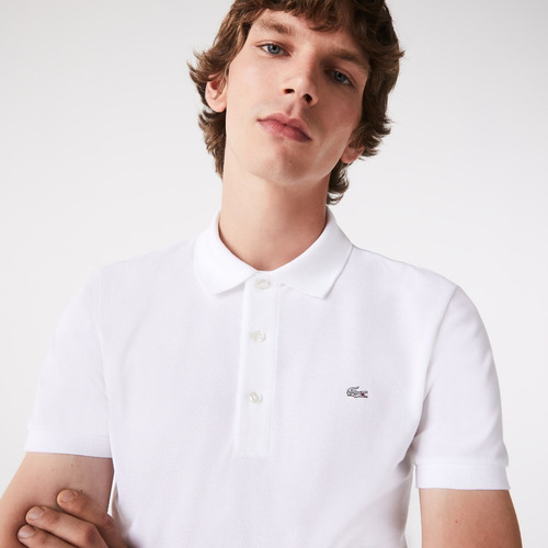 Chomba Lacoste Ph4014-2 Slim Fit Elástico Algodón Hombre
