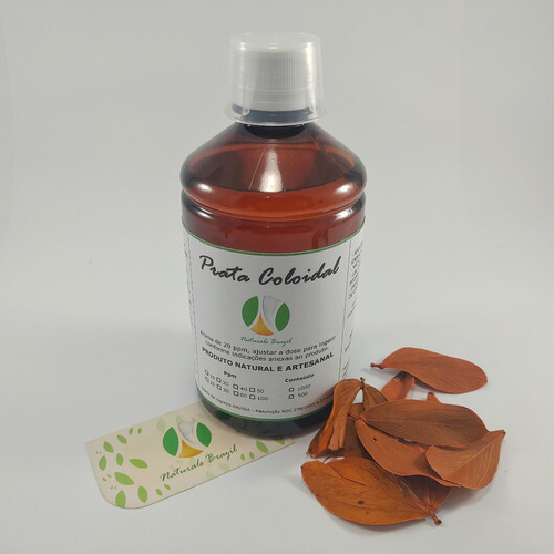 Ultra Kit Prata Coloidal Verdadeira Naturals Brazil S/juros