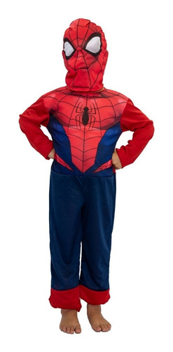 Disfraz De Spiderman Linea Economica Original New Toys