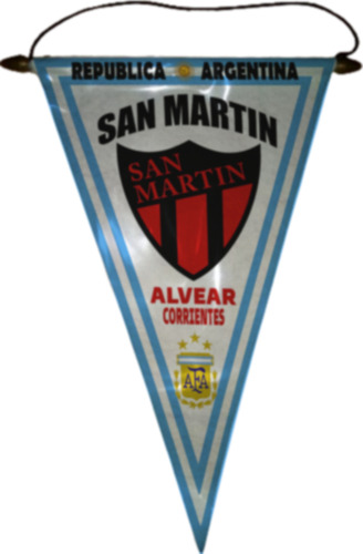 Banderin 37cm Arg Corrientes San Martin Alvear San Martin Alvear San Martin Alvear