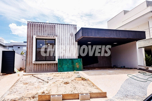 Casa Em Condomínio 3 Suítes Para Venda No Bairro Swiss Park Em Campinas-cf01273 - Cf01273 - 69022294