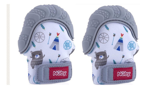 Nuby Calma La Dentición De La Dentición Con Bolsa De Viaje H