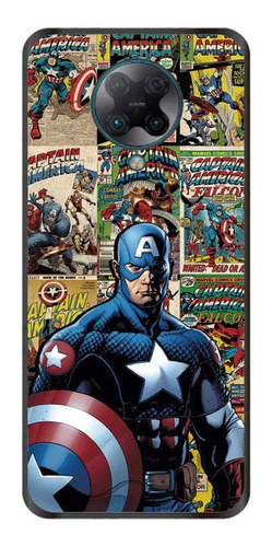 Case Funda Protector Capitan America Marvel Moto G20 G30