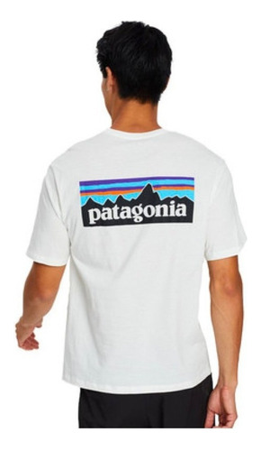 Camiseta Orgánica De Manga Corta Patagonia P-6