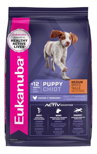 Alimento Eukanuba Cachorro Raza Mediana 13.61 Kg