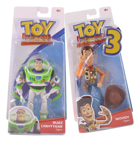 Juego De 2 Piezas De Disney Toy Story 3 Woody Buzz Lightyear