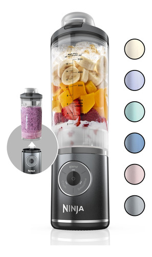Liquidificador Portátil Ninja Blast Max Twist & Go 650ml Nav