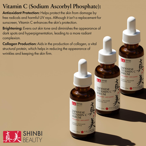 Sérum Shinbi Beauty Japonês De Vitamina C Com Água De Arroz