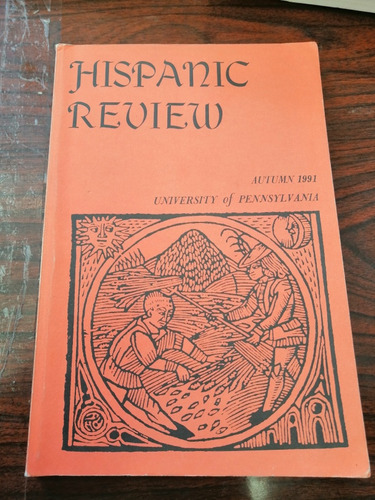 Hispanic Review University Of Pennsylvania Autumn 1991