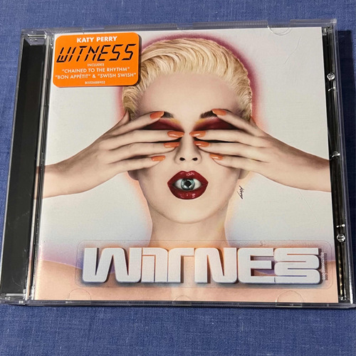 Cd Katy Perry Witness Usa Clean Deluxe 15 Tracks Usado